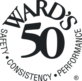 Wards 50th Top Performing Insurance Carrier Award Winner