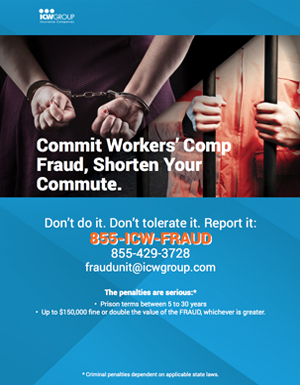 Anti-fraud workplace poster