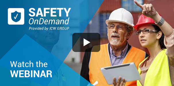 Watch ICW Group's Welcome to Safety OnDemand Webinar