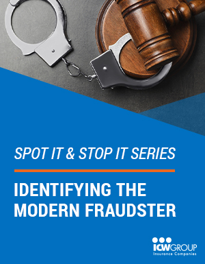 ICW Group's Identifying the modern fraudster webinar presentation.
