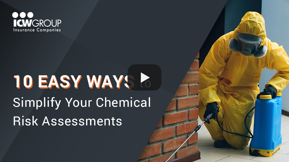 Watch ICW Group's 10 Easy Ways to Simplify Your Chemical Risk Assessments Webinar