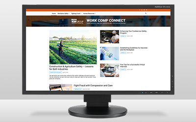 ICW Group's Work Comp Connect blog. Keep your workforce safe, informed, and thriving