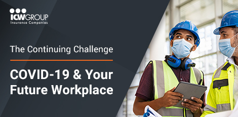 ICW Group's COVID-19 and your future workplace webinar.
