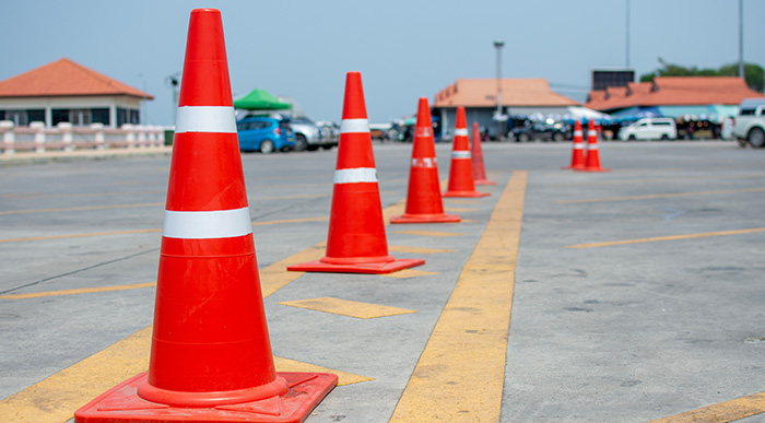 ICW Group's image of traffic cones.