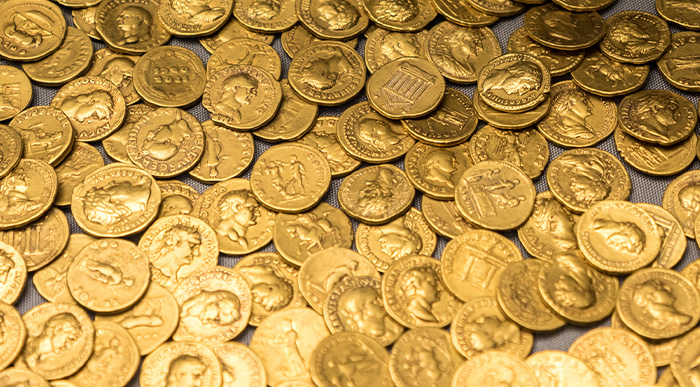 ICW Group's image of roman coins.