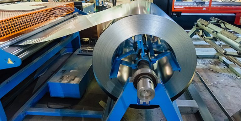 A roller in a factory.