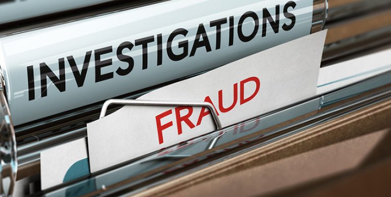 ICW Group's image of files labeled Fraud and Investigations.